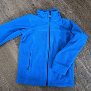 Boys Columbia fleece jacket size small